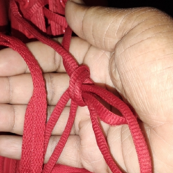 Converse Fiery Red Canvas Shoes - Picture 6 of 8